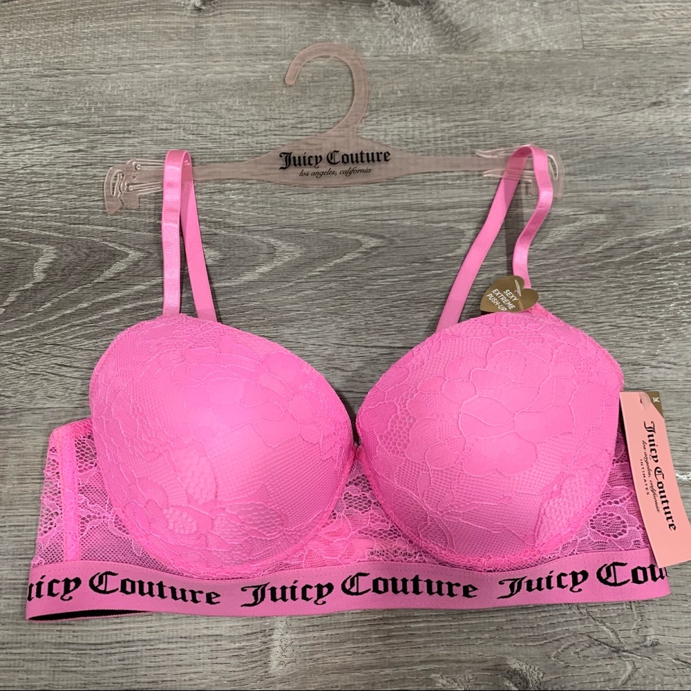 Juicy Couture Sexy Extreme PushUp Pink Bra